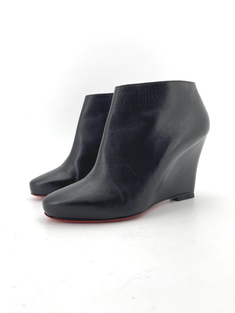 Louboutin wedge ankle boots - Black - US8.5 - Good condition